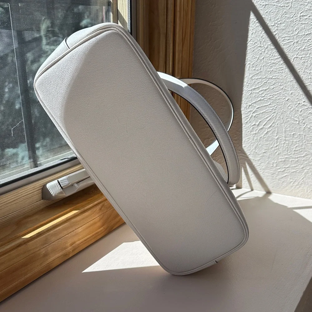 Coach Outlet Gallery Tote Bag in Ivory Chalk - Picture 12 of 12